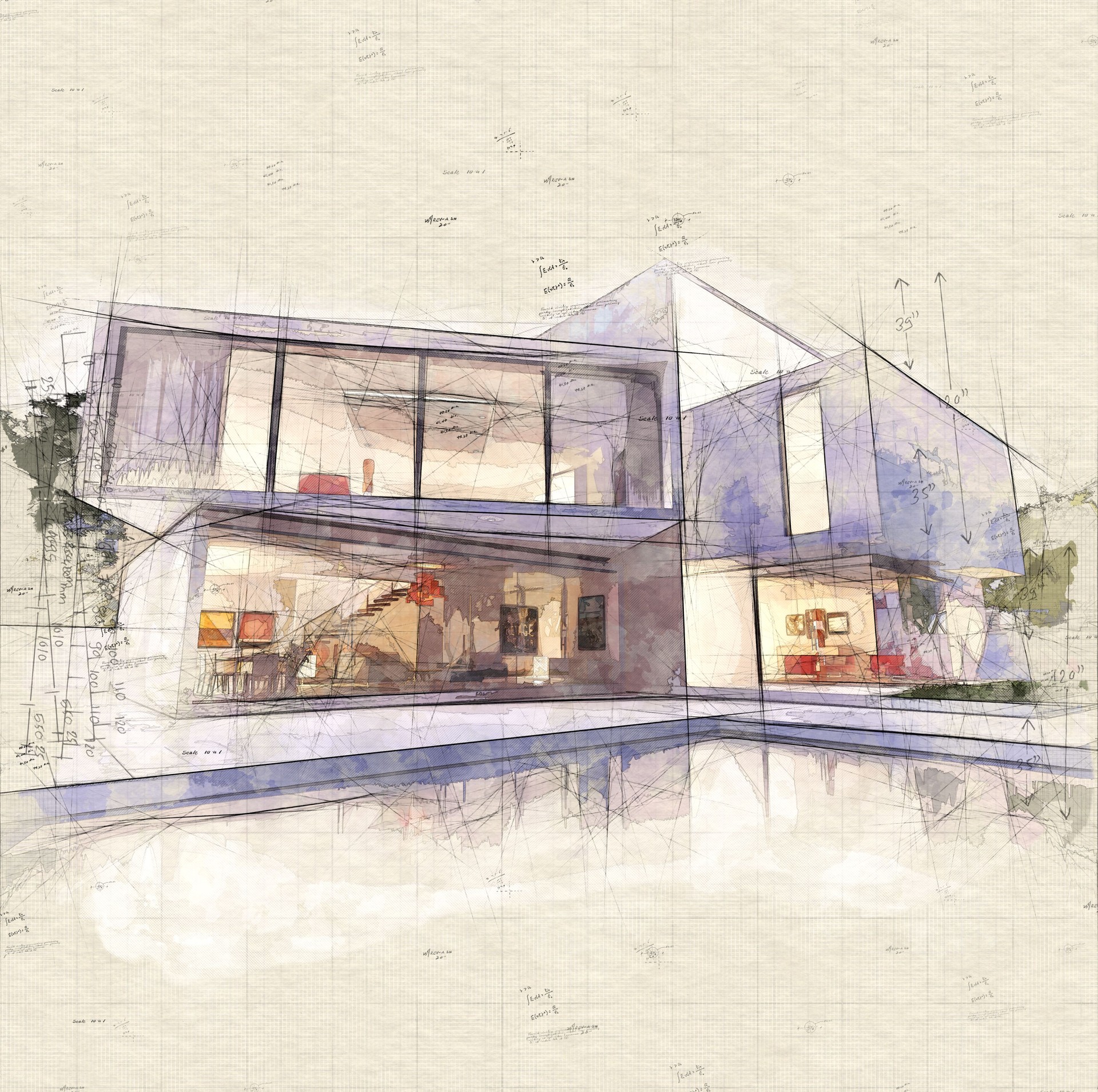 House cube B1 deconstruction